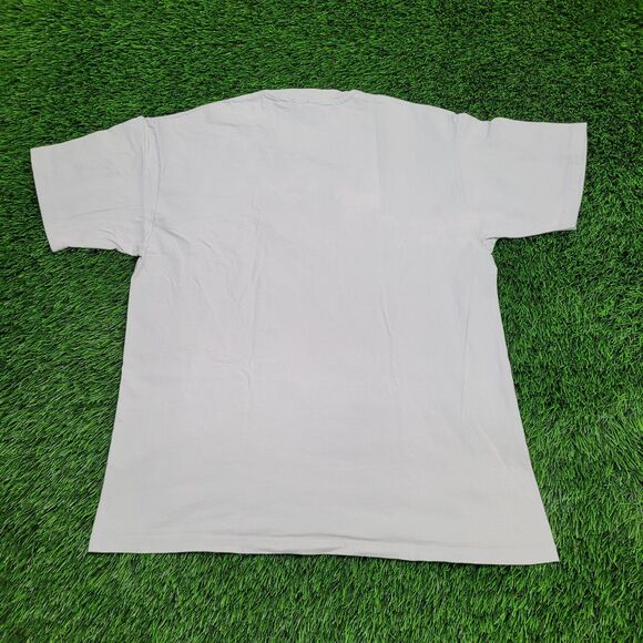 Vintage 80s Military Jet Shirt Large 21x27 White - Picture 2 of 13